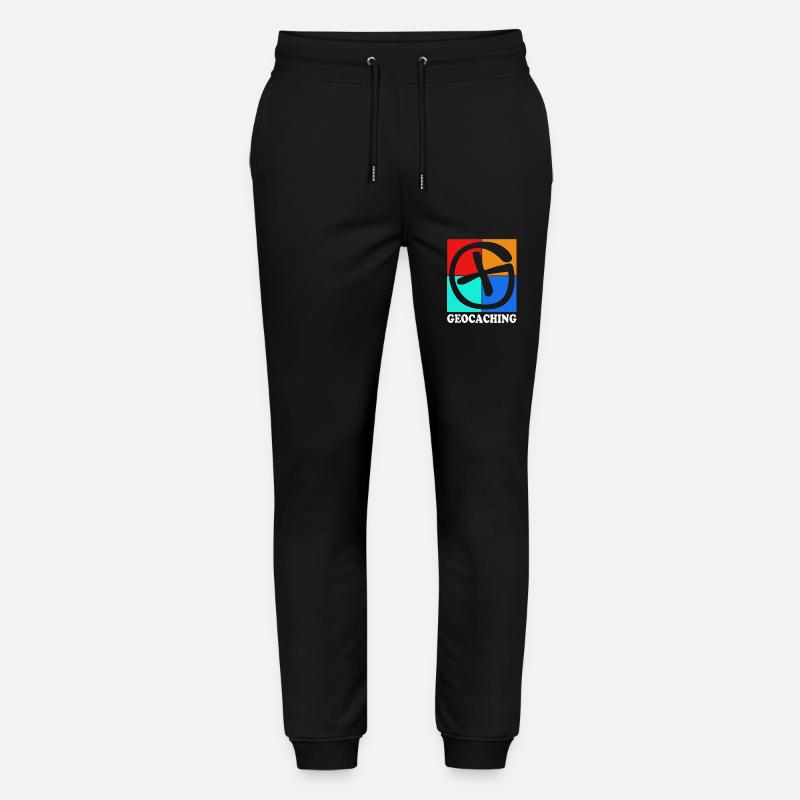 Geocaching Geocache Geocacher - Stanley/Stella Unisex Bio Jogginghose Mover  - Schwarz