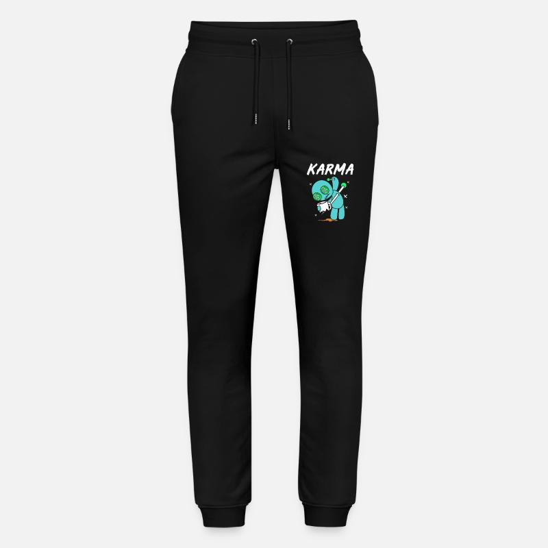 Voodoo Karma - Stanley/Stella Unisex Bio Jogginghose Mover  - Schwarz