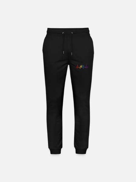 Bartender Mixologist Heartbeat - Stanley/Stella Unisex Bio Jogginghose Mover - Schwarz
