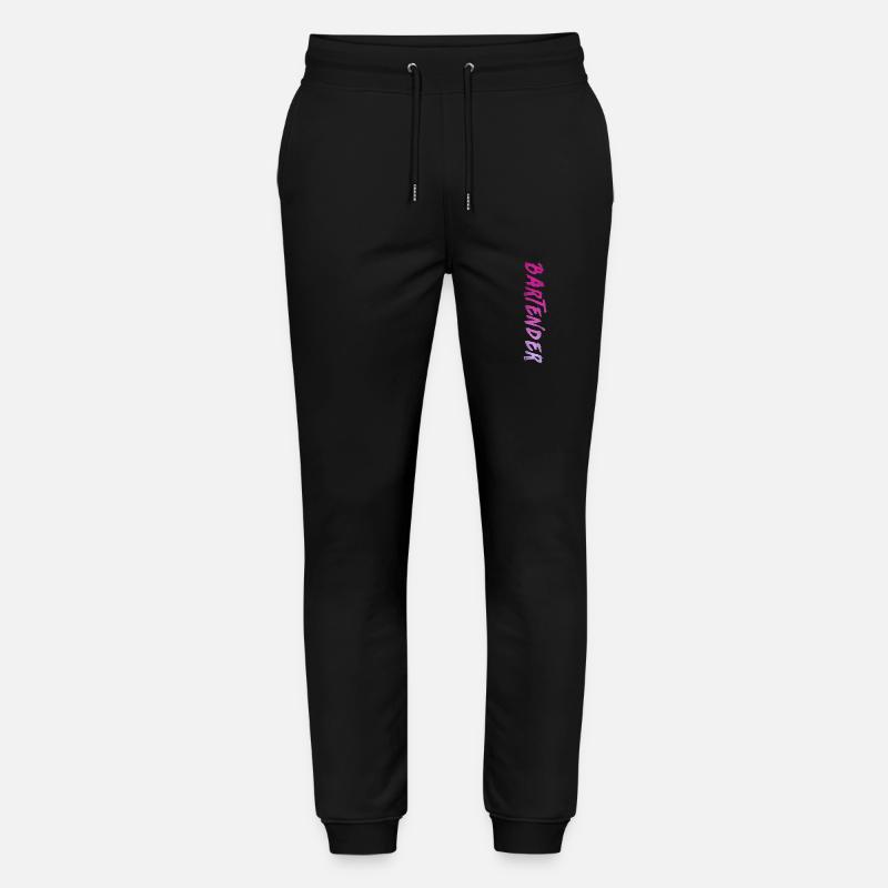 Bartender Mixologist Bartender - Stanley/Stella Unisex Bio Jogginghose Mover  - Schwarz