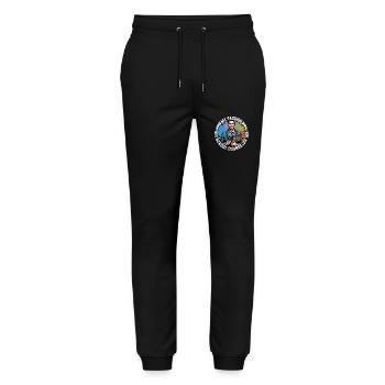 School Counselor My Passion My School Psychologist - Stanley/Stella Mover Unisex Organic Jogging Trousers - black - Front - Marisol (170cm) & Nik (191cm)