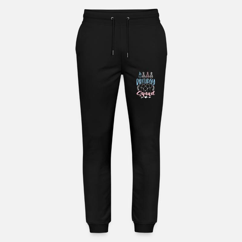 équipe d'anniversaire - Pantalon de jogging bio MOVER Stanley/Stella unisexe - noir
