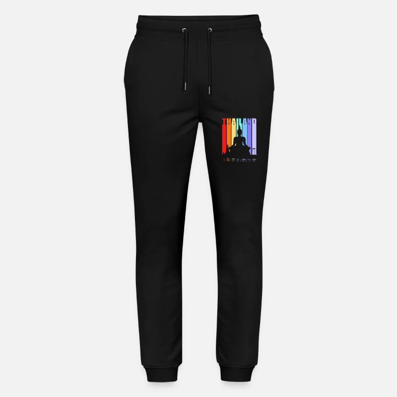 Thaï - Pantalon de jogging bio MOVER Stanley/Stella unisexe - noir