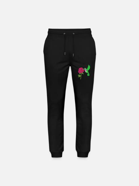 Hummingbird - Stanley/Stella Mover Unisex Organic Jogging Trousers - black