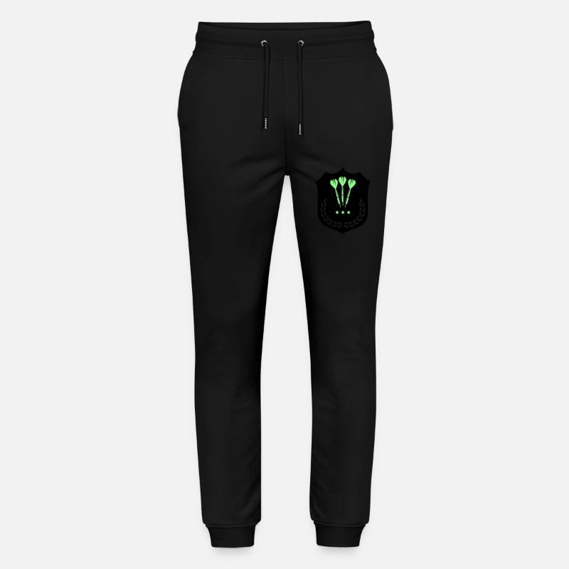 dart wappen - Stanley/Stella Unisex Bio Jogginghose Mover  - Schwarz