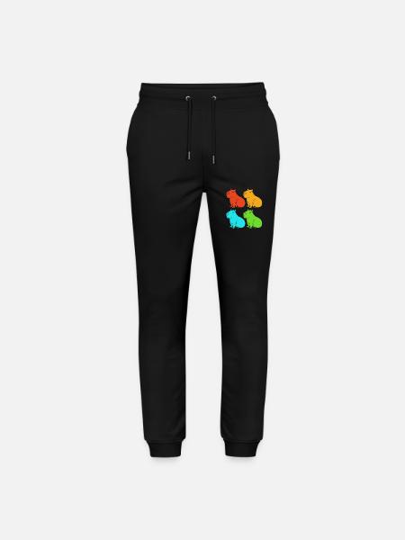 Capybara - Pantalon de jogging bio MOVER Stanley/Stella unisexe - noir