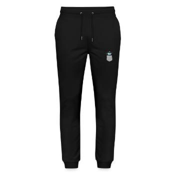 Mosquito Attracted To Electronic Insect Killer - Stanley/Stella Mover Unisex Organic Jogging Trousers - black - Front - Marisol (170cm) & Nik (191cm)