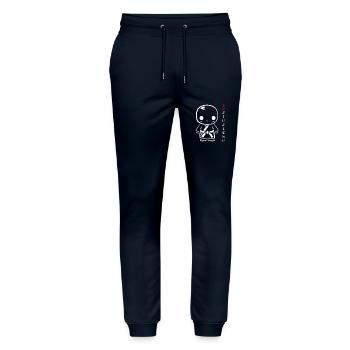 Jiu Jitsu - Stanley/Stella Mover Unisex Organic Jogging Trousers - navy - Front - Marisol (170cm) & Nik (191cm)