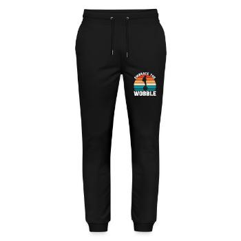 EUC Monowheel - Stanley/Stella Mover Unisex Organic Jogging Trousers - black - Front - Marisol (170cm) & Nik (191cm)