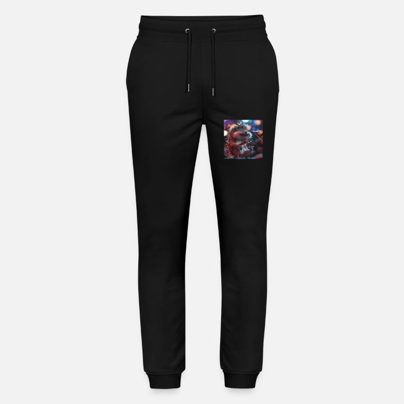Hérisson - Pantalon de jogging bio MOVER Stanley/Stella unisexe - noir