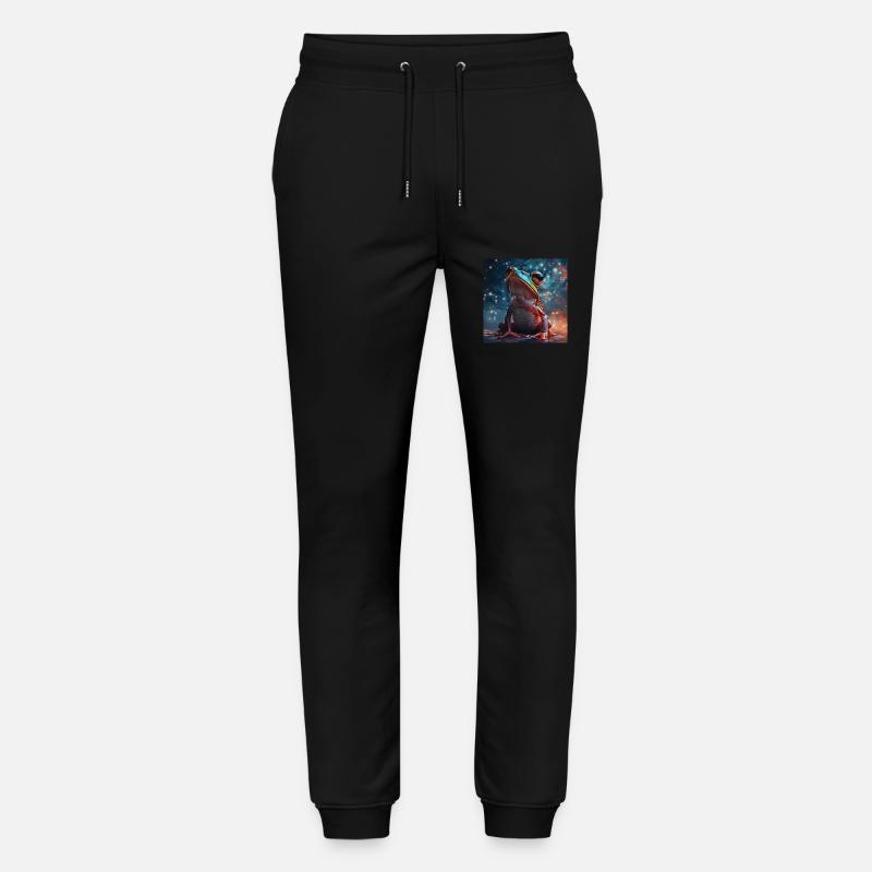 Grenouille - Pantalon de jogging bio MOVER Stanley/Stella unisexe - noir