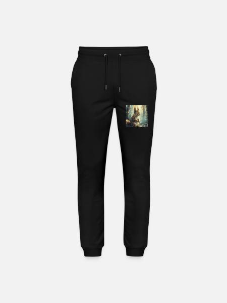 Écureuil - Pantalon de jogging bio MOVER Stanley/Stella unisexe - noir