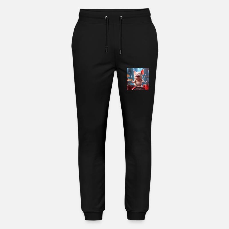 Cochon - Pantalon de jogging bio MOVER Stanley/Stella unisexe - noir