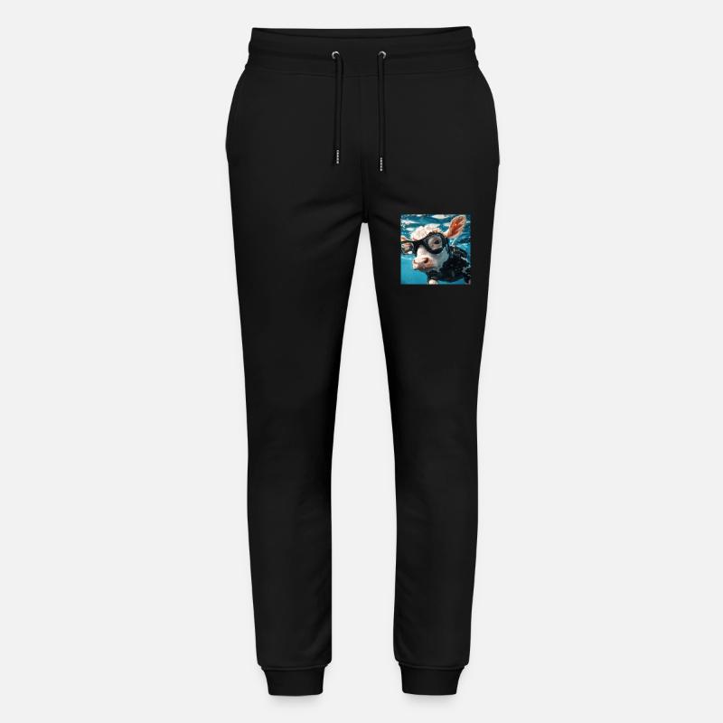 Vache - Pantalon de jogging bio MOVER Stanley/Stella unisexe - noir
