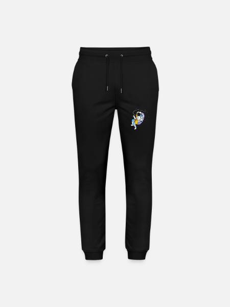 Saxophone Saxophonist - Stanley/Stella Mover Unisex Organic Jogging Trousers - black