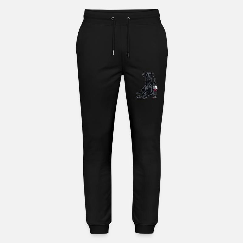 Deutsche Dogge - Stanley/Stella Unisex Bio Jogginghose Mover  - Schwarz