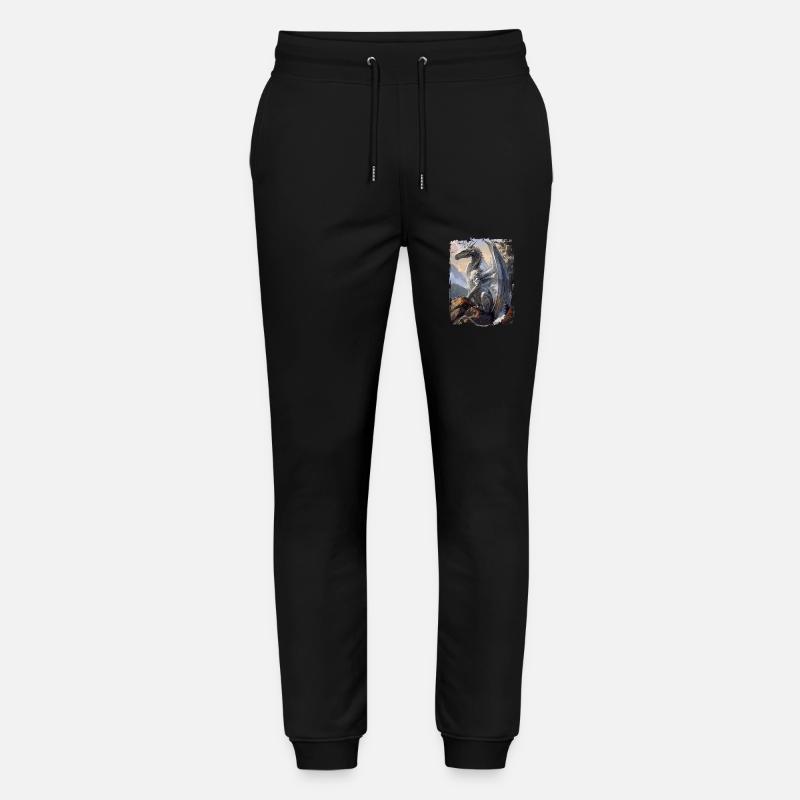 Drachen - Stanley/Stella Unisex Bio Jogginghose Mover  - Schwarz