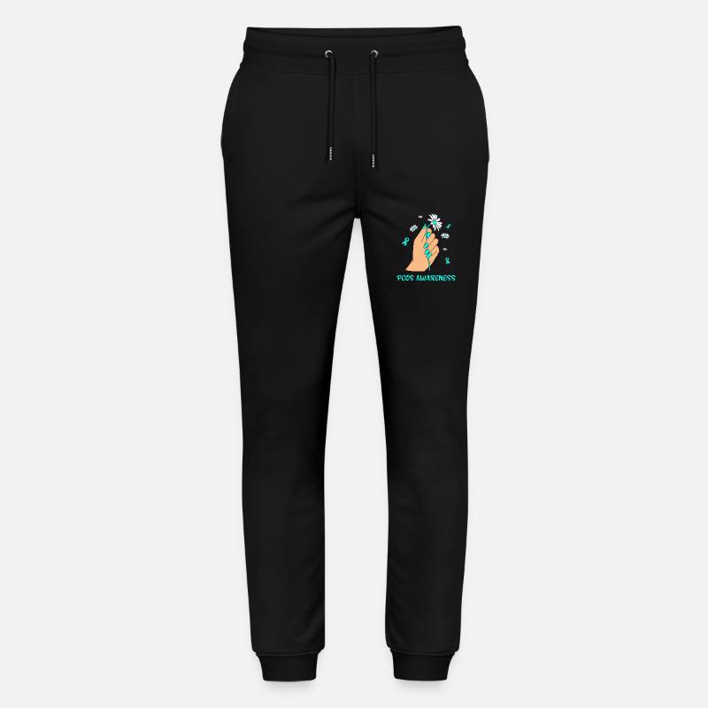 Pcos-Bewusstsein - Stanley/Stella Unisex Bio Jogginghose Mover  - Schwarz