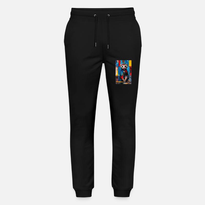 Frettchen - Stanley/Stella Unisex Bio Jogginghose Mover  - Schwarz