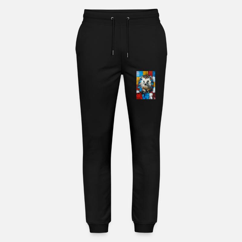 Igel - Stanley/Stella Unisex Bio Jogginghose Mover  - Schwarz