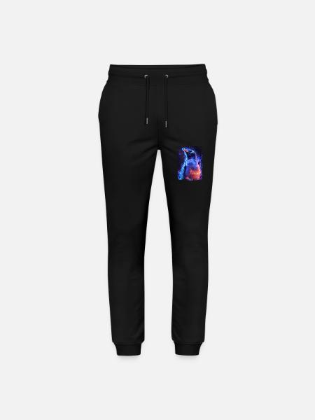 Penguin - Stanley/Stella Mover Unisex Organic Jogging Trousers - black