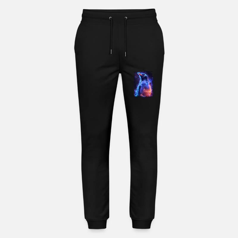 Pinguin - Stanley/Stella Unisex Bio Jogginghose Mover  - Schwarz