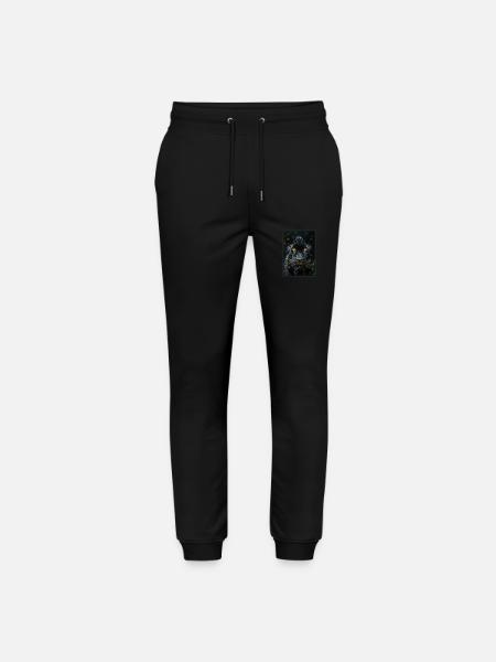 Panthers Panther - Stanley/Stella Mover Unisex Organic Jogging Trousers - black