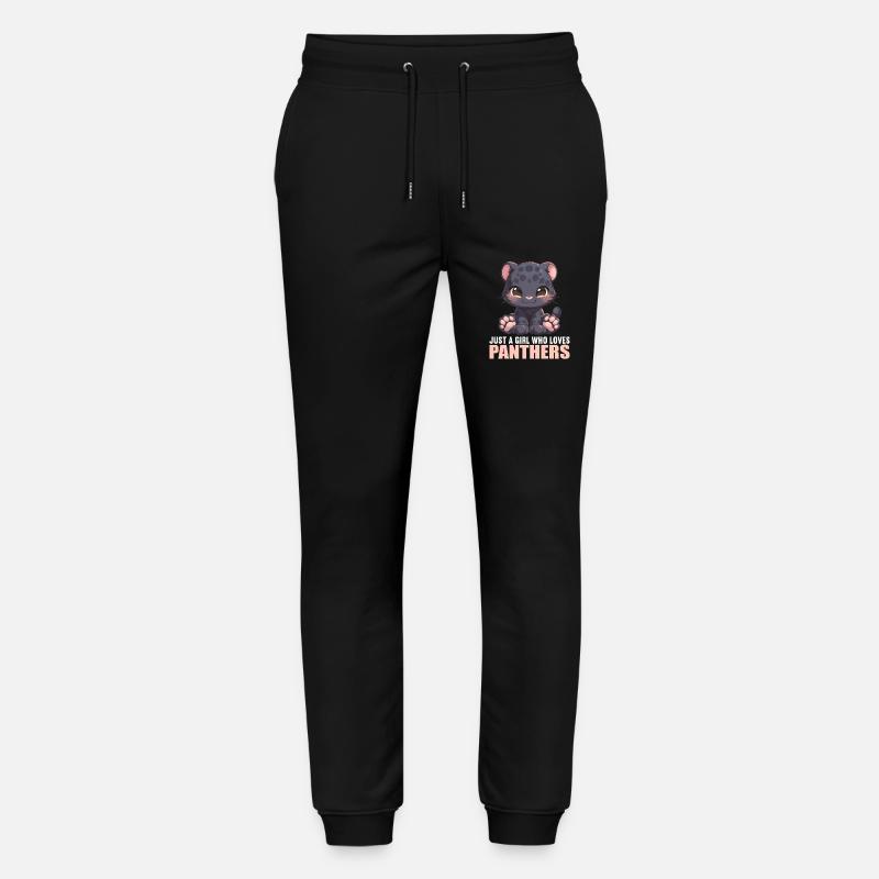 Panthers Panther - Stanley/Stella Unisex Bio Jogginghose Mover  - Schwarz