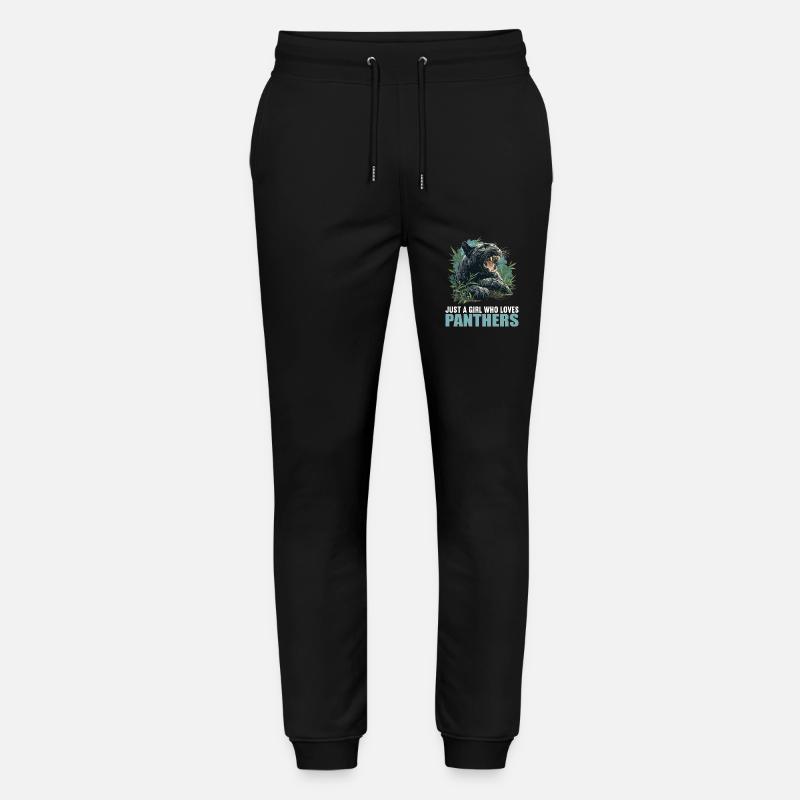 Panthers Panther - Stanley/Stella Mover Unisex Organic Jogging Trousers - black