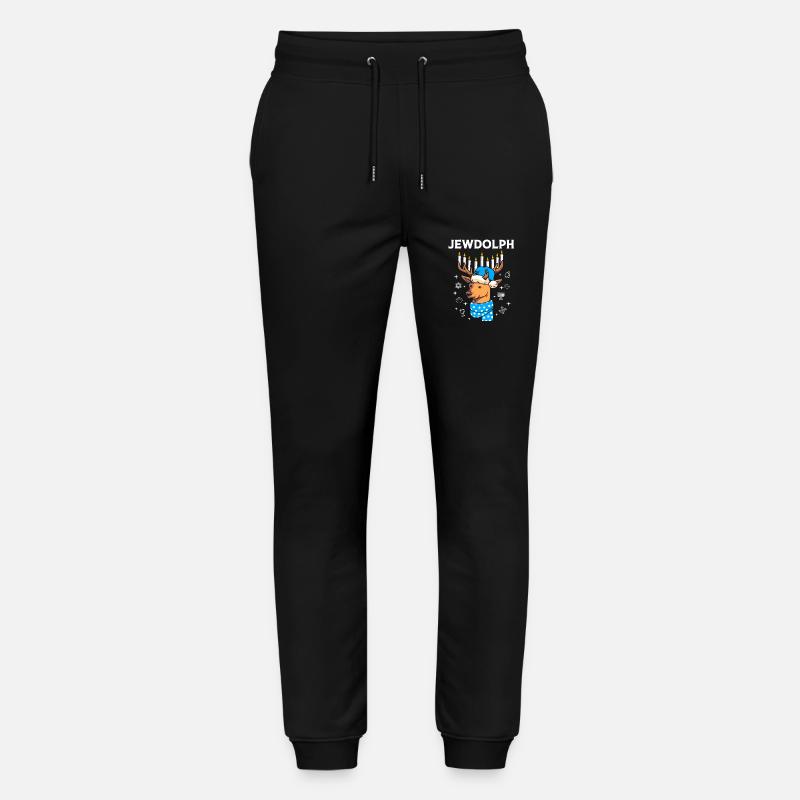 Hanoucca - Pantalon de jogging bio MOVER Stanley/Stella unisexe - noir