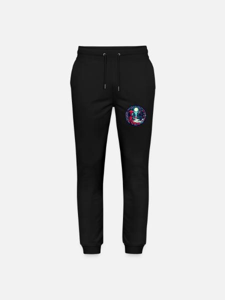 Märchen Rotkäppchen Wolf Mystisch Liebe Tierschutz - Stanley/Stella Unisex Bio Jogginghose Mover  - Schwarz
