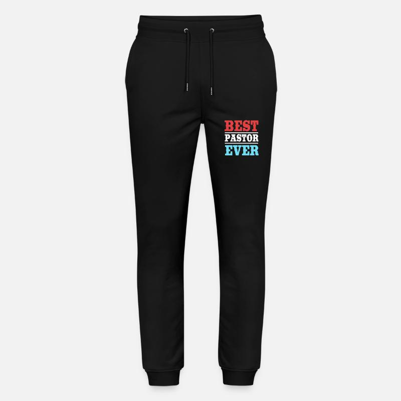 Pfarrer - Stanley/Stella Unisex Bio Jogginghose Mover  - Schwarz