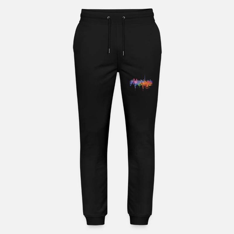 Fukui - Pantalon de jogging bio MOVER Stanley/Stella unisexe - noir