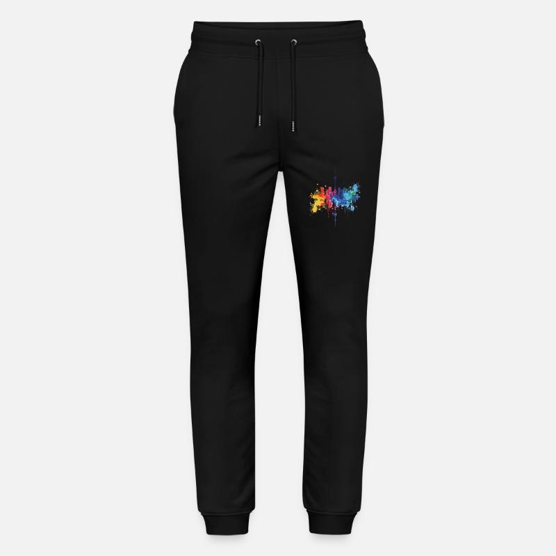 Fukushima - Stanley/Stella Unisex Bio Jogginghose Mover  - Schwarz