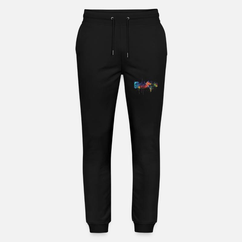 Kumamoto - Stanley/Stella Unisex Bio Jogginghose Mover  - Schwarz