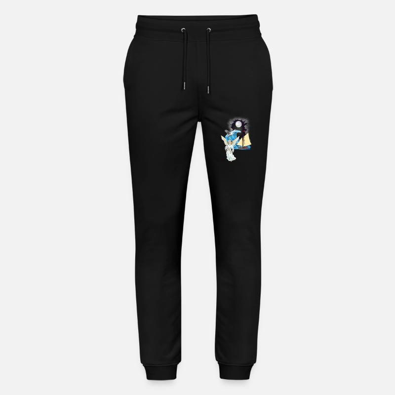 Schutzengel maritim Seemann Seefahrer Engel - Stanley/Stella Unisex Bio Jogginghose Mover - Schwarz