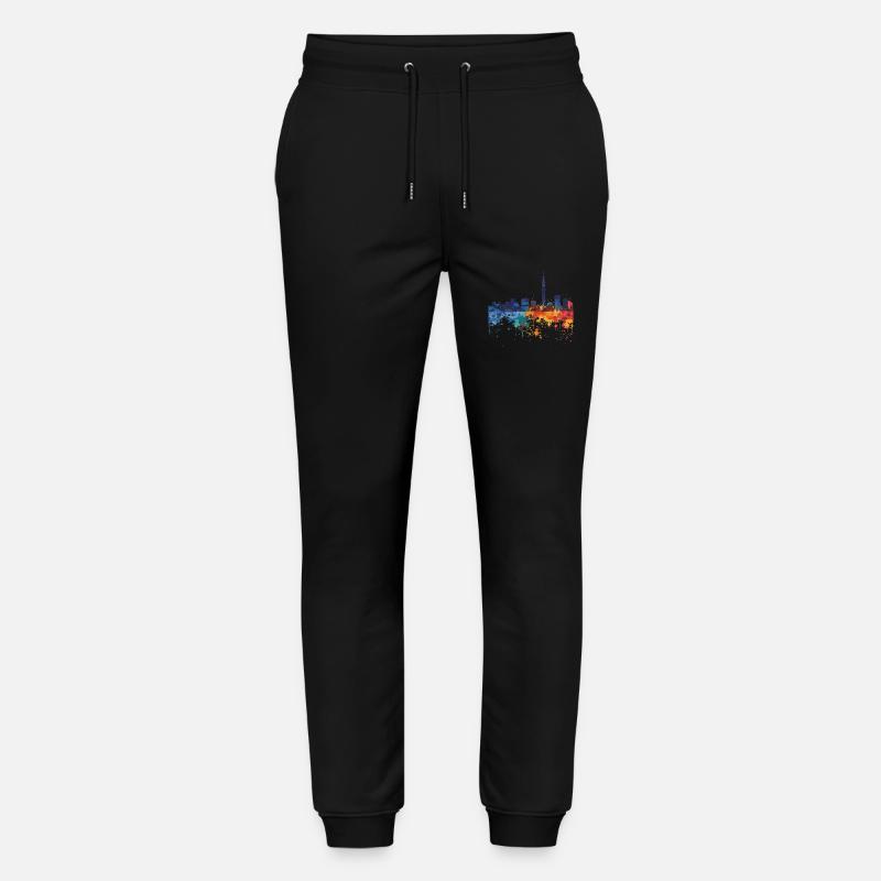 Nagoya - Stanley/Stella Unisex Bio Jogginghose Mover  - Schwarz