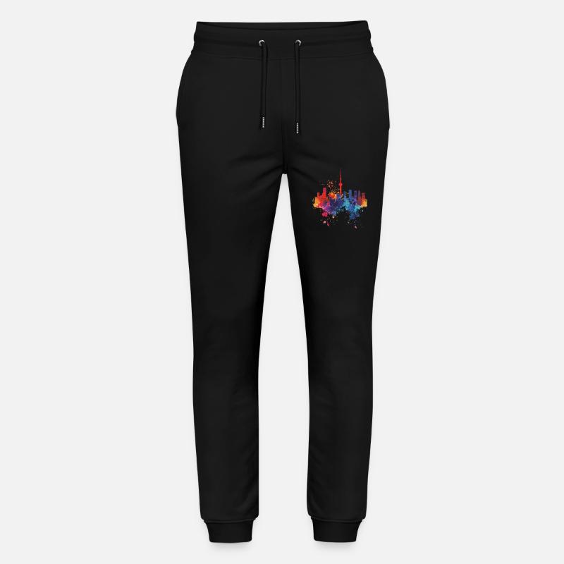 Tokio: - Stanley/Stella Unisex Bio Jogginghose Mover  - Schwarz