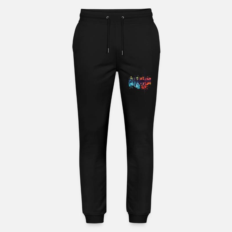 Osaka - Stanley/Stella Unisex Bio Jogginghose Mover  - Schwarz