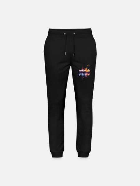 Oyama - Pantalon de jogging bio MOVER Stanley/Stella unisexe - noir