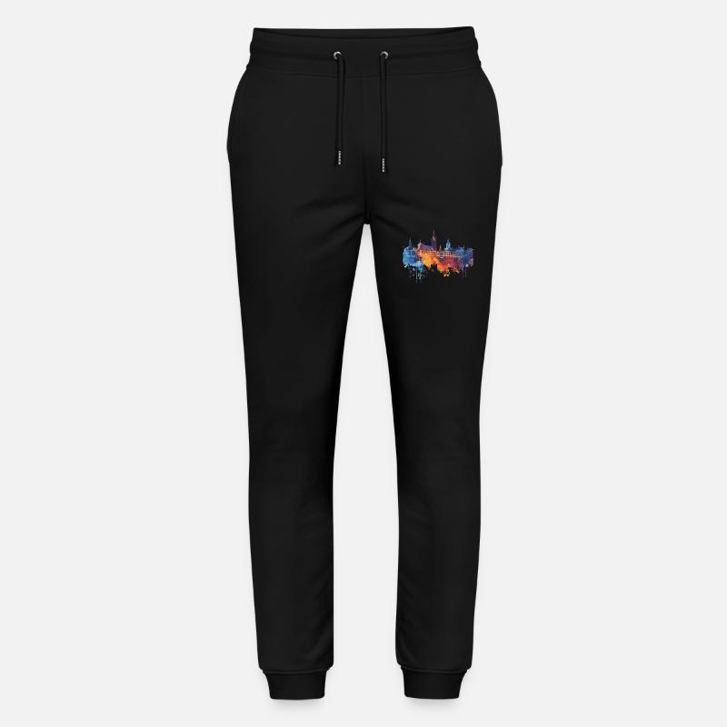 Leiden - Stanley/Stella Unisex Bio Jogginghose Mover  - Schwarz