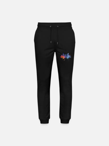 Frise-Sud-Ouest - Pantalon de jogging bio MOVER Stanley/Stella unisexe - noir