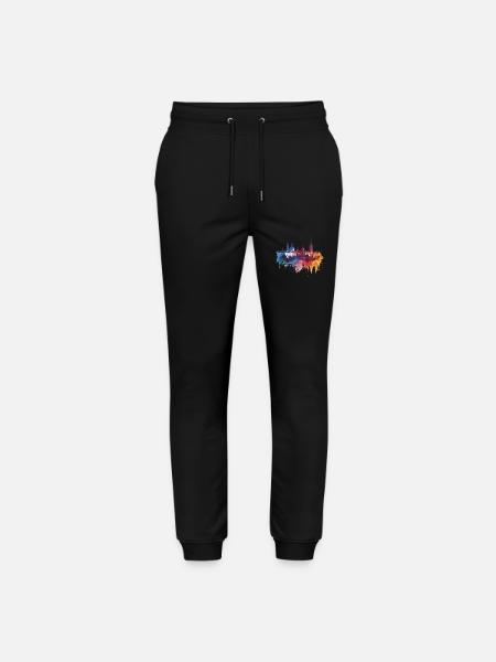 BİDŽIN - Stanley/Stella Unisex Bio Jogginghose Mover  - Schwarz
