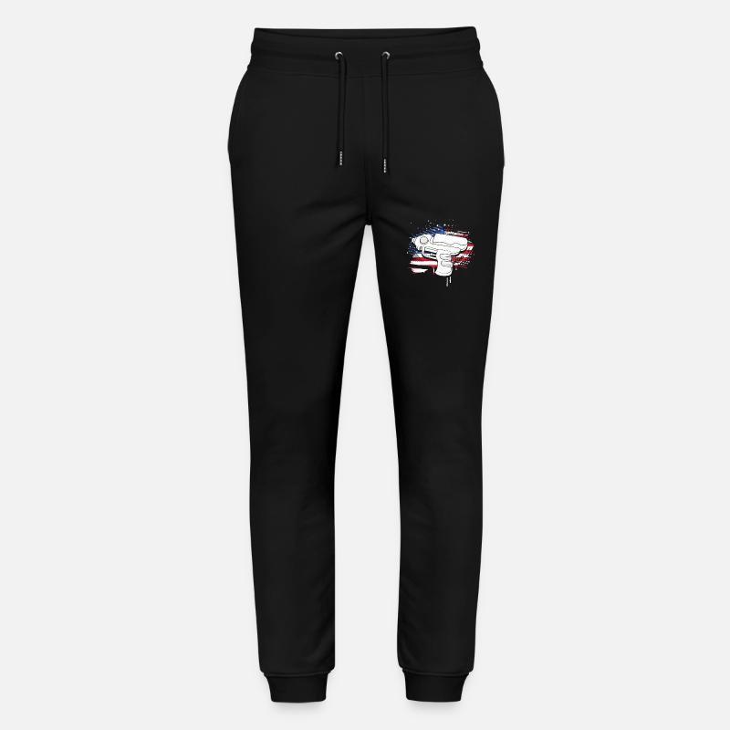 Pistolet à eau - Pantalon de jogging bio MOVER Stanley/Stella unisexe - noir