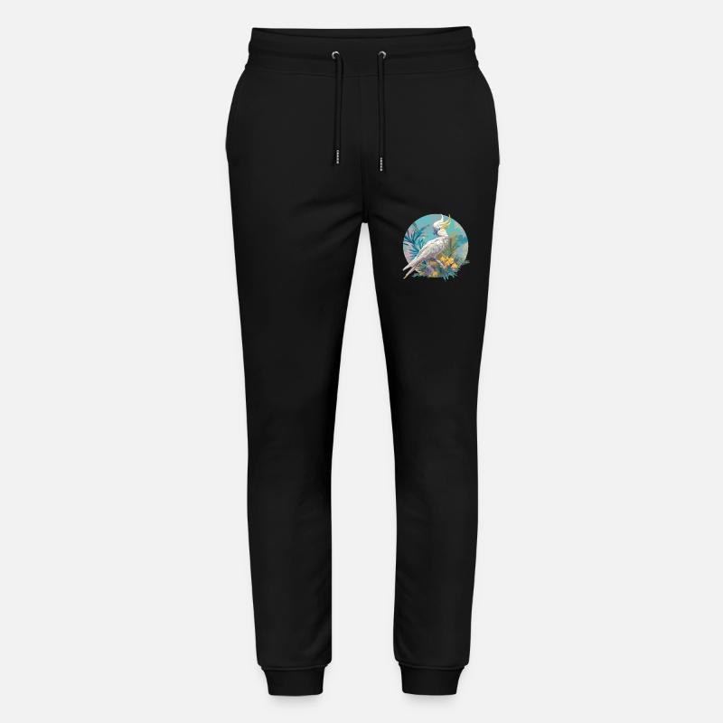 Cacatoès Cacatoès Cacatoès - Pantalon de jogging bio MOVER Stanley/Stella unisexe - noir