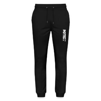 Pottery Ceramics Artist Pottery - Stanley/Stella Mover Unisex Organic Jogging Trousers - black - Front - Marisol (170cm) & Nik (191cm)