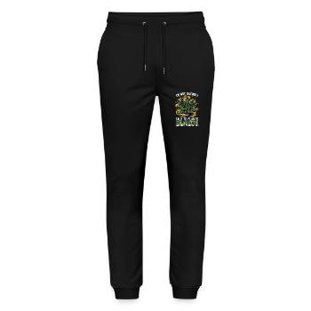 Environmental Scientist I'm Not Saying Scientist - Stanley/Stella Mover Unisex Organic Jogging Trousers - black - Front - Marisol (170cm) & Nik (191cm)