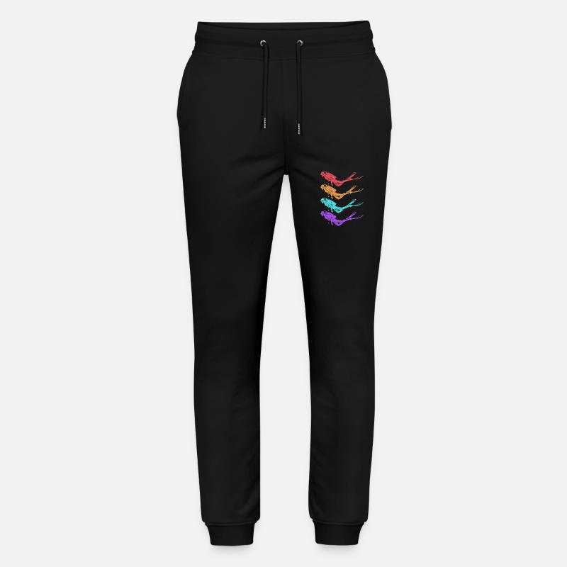 Plonger - Pantalon de jogging bio MOVER Stanley/Stella unisexe - noir