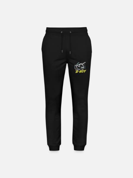 B-Boy Breakdance Breakdancer Urban Hip Hop - Stanley/Stella Unisex Bio Jogginghose Mover  - Schwarz