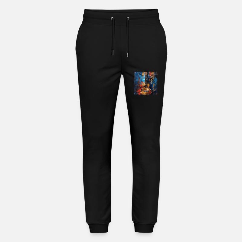 Ukulele - Stanley/Stella Unisex Bio Jogginghose Mover  - Schwarz